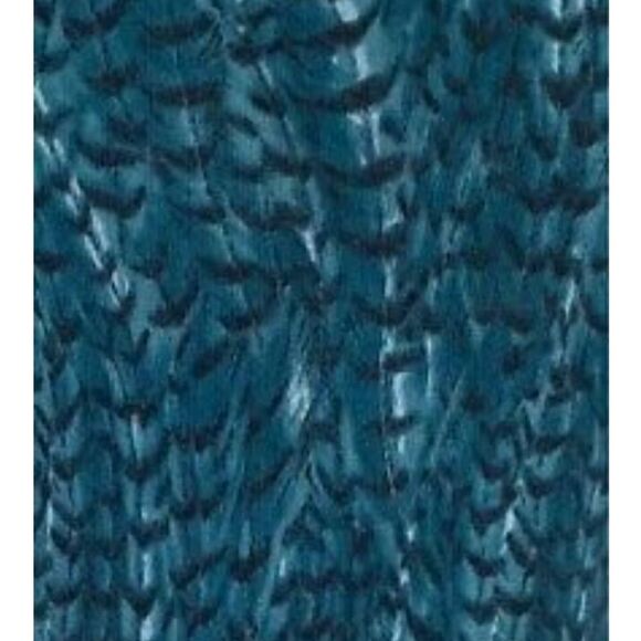 Talbots Pure Cashmere Teal Feather Sweater - Picture 11 of 16